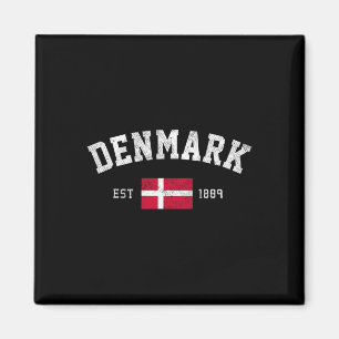 Est. 1889 Dänische Flagge Unabhängigkeitstag Magnet