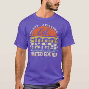 Est 1933 Limited Edition 90. Geburtstag Vintag 90 T-Shirt