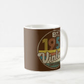 Est 1953 Vintage 1953 Limited Edition 69th Kaffeetasse (VorderseiteRechts)