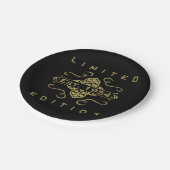 Est. 1954 70. Geburtstag Pappteller (Schrägansicht)