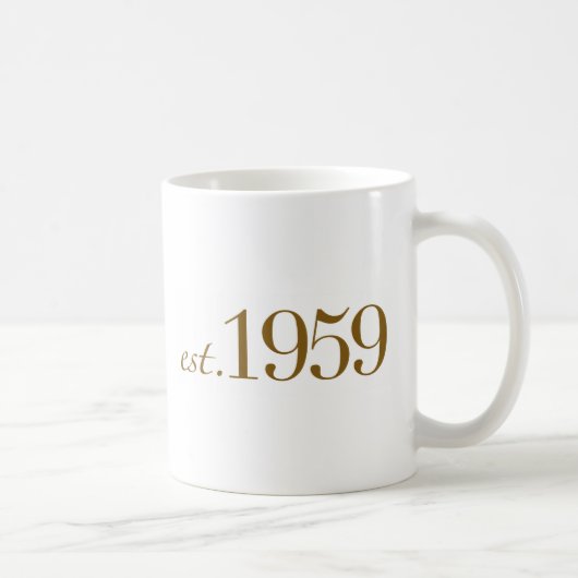 Est 1959 kaffeetasse (Rechts)