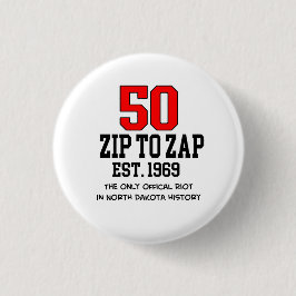 Est. 1969 ZIP-Schaltfläche zum 50. Jahrestag Button