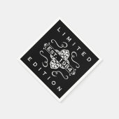 Est. 1984 40. Geburtstag Serviette (Ecke)