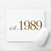 Est 1989 mousepad (Mit Mouse)