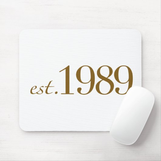 Est 1989 mousepad (Mit Mouse)