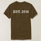 EST 2014 TShirt (Design vorne)