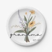 #Est.2023OmaPaperPlate Pappteller (Vorderseite)