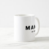Est 2024 Muttertag Kaffeetasse (VorderseiteRechts)