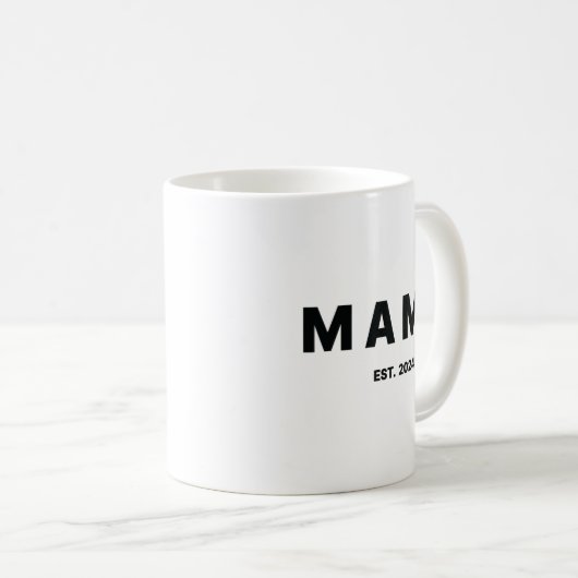 Est 2024 Muttertag Kaffeetasse (VorderseiteRechts)