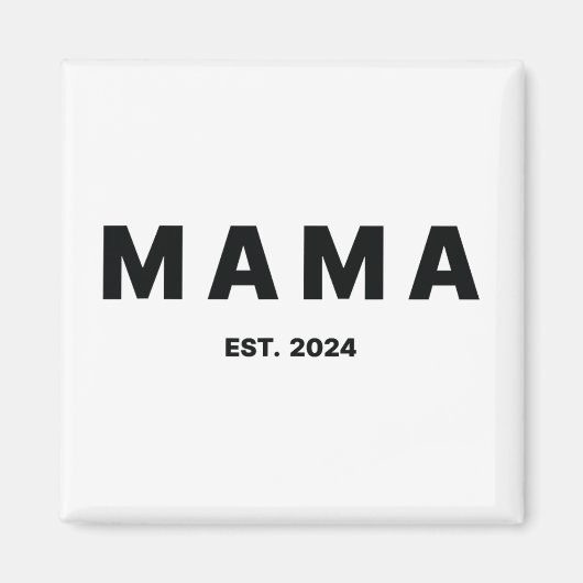 Est 2024 Muttertag Magnet (Vorne)