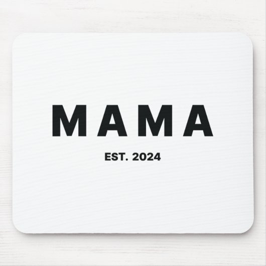 Est 2024 Muttertag Mousepad (Vorne)