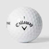 Est. Groom Golf Balls Golfball (Logo)