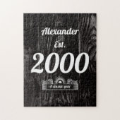 Est. im Jahr 2000 Personalisieren Jigsaw Puzzle (Vertikal)