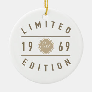 Est. Limited Edition 1969 Keramik Ornament