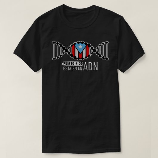 Esta En Mi ADN Puerto Rico T - Shirt (Design vorne)