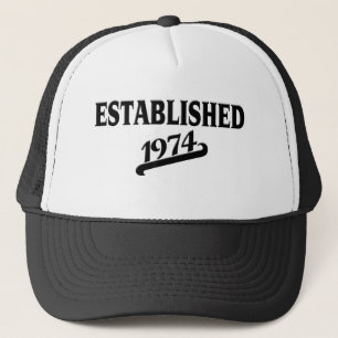 Established 1974.png truckerkappe
