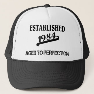 Established 1984 truckerkappe