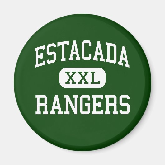 Estacada - Rangers - Oberschule - Estacada Oregon Magnet (Vorne)