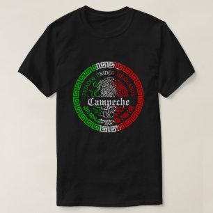 Estado de Campeche Mexiko Emblem-Shirt T-Shirt