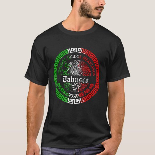 Estado de Tabasco mexico Emblem Shirt (Vorderseite)