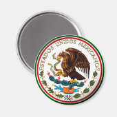 Estados Unidos Mexicanos Magnet (Vorderseite/Rückseite)