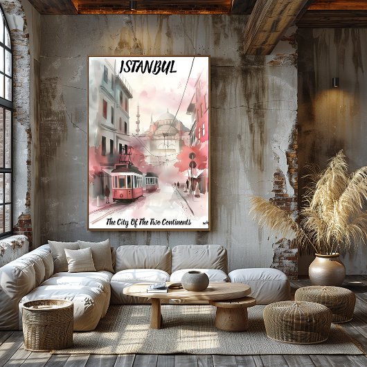 Estambul: Ciudad de los Dos Continentes Poster