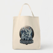 Estampa Anjo – Cyberpunk Guardian Angel - Bolsa Tragetasche (Vorne)