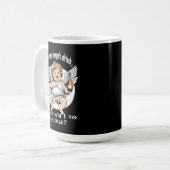 Estampa Anjo - Funny Guardian Angel – Caneca Kaffeetasse (Vorderseite Links)