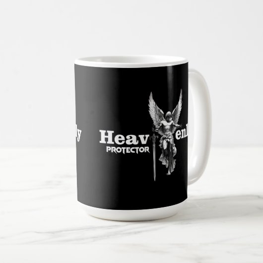 Estampa Anjo - Heavenly Protector - Caneca Kaffeetasse (VorderseiteRechts)