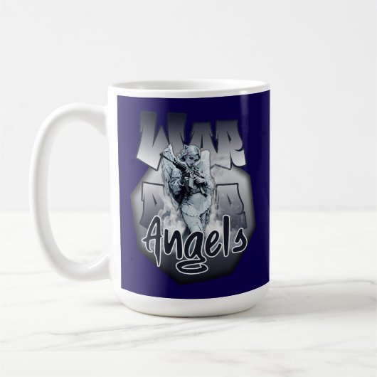 Estampa Anjo - Warrior Angels - Caneca Kaffeetasse (Links)