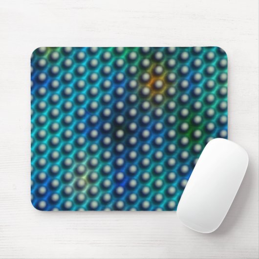 Estampa azul com esferas ou bolinhas mousepad (Mit Mouse)