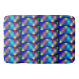 Estampa colorida, 'escama quadrada'. badematte