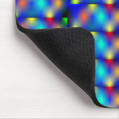 Estampa colorida, 'escama quadrada'. mousepad (Ecke)