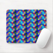 Estampa colorida, 'escama quadrada'. mousepad (Mit Mouse)