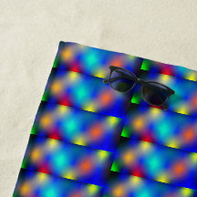 Estampa colorida, 'escama quadrada'.