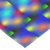 Estampa colorida, 'escama quadrada'. tischdecke (Schrägansicht)