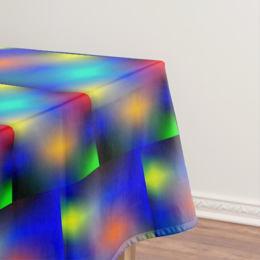 Estampa colorida, 'escama quadrada'. tischdecke (Beispiel)