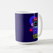 Estampa Game - Retro Arcade Game - Caneca Kaffeetasse (VorderseiteRechts)
