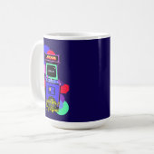 Estampa Game - Retro Arcade Game - Caneca Kaffeetasse (Vorderseite Links)