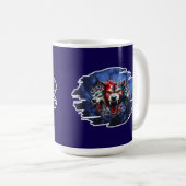 Estampa Graffiti - Cerberus Wolves - Caneca Kaffeetasse (VorderseiteRechts)