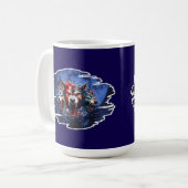 Estampa Graffiti - Cerberus Wolves - Caneca Kaffeetasse (Vorderseite Links)