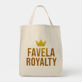 Estampa Hip Hop - Favela Royalty - Bolsa Tragetasche (Rückseite)