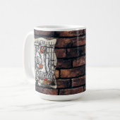 Estampa Hip Hop - Gangsta Love - Caneca Kaffeetasse (Vorderseite Links)