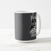 Estampa Hip Hop - Ghetto Dog - Caneca Kaffeetasse (VorderseiteRechts)