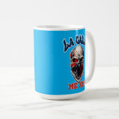 Estampa Hip Hop - La Calle Me Hizo - Caneca Kaffeetasse (VorderseiteRechts)