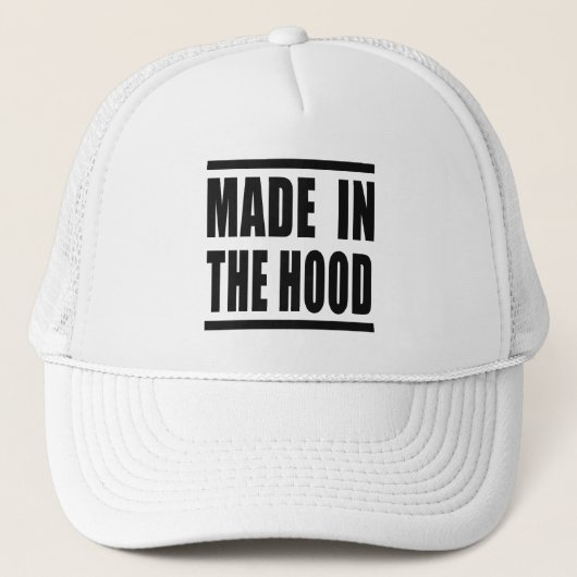 Estampa Hip Hop - Made in the Hood - Bone Truckerkappe (Vorderseite)