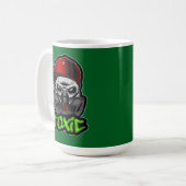 Estampa Hip Hop - TOXIC - Bone Kaffeetasse (Vorderseite Links)