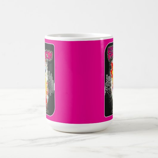 Estampa Moda - Street Fashion - Caneca Kaffeetasse (Mittel)