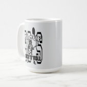 Estampa Rock - I Love 80s Rock’n’Roll – Caneca Kaffeetasse (Vorderseite Links)