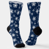 estampado flores socken (Gewinkelt)